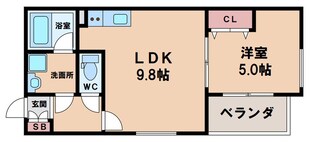 Mi・Casa阿倍野昭和町の物件間取画像